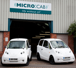 Microcab factory in Coventry