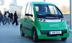 Microcab at City Hall