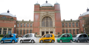 Microcab fleet at University of Birmingham